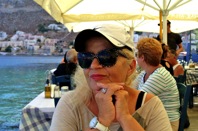 Rhodos '13 | Symi: Näher am Wasser geht nicht! Im besten Fischrestaurant der Insel.