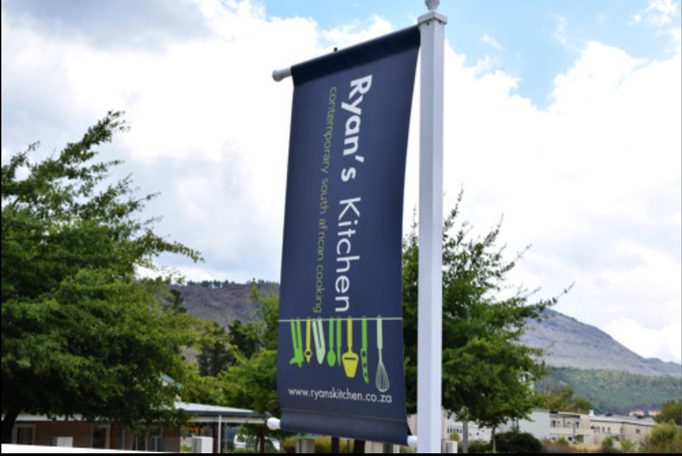 2015 | Südafrika | Westkap, Franschhoek: «Ryan's Kitchen». Wir haben eine Empfehlung ernst genommen - und sind total begeistert!
