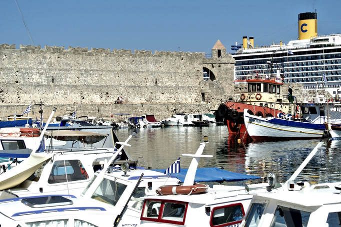 Rhodos '13 | Rhodos-Stadt: «Antike» trifft auf «Moderne».