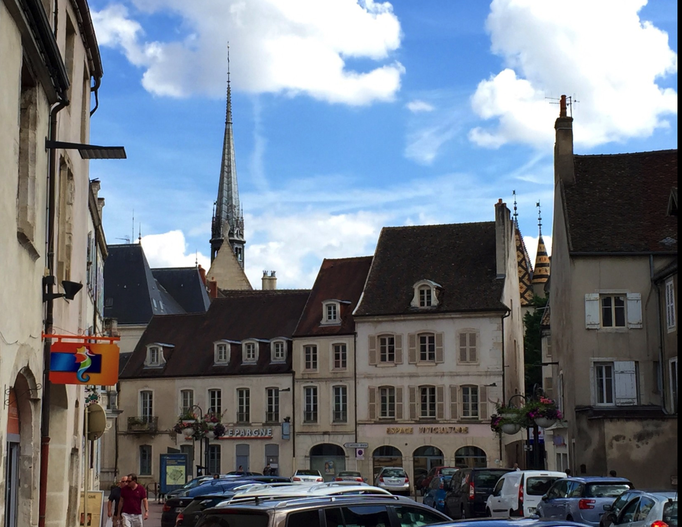 2015 | Fahrradtour «Burgund», Beaune: «Altstadt-Idylle».