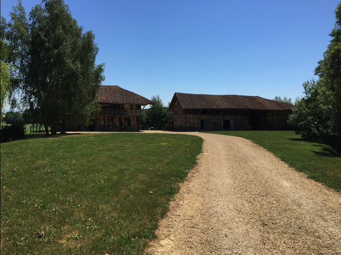 2015 | Fahrradtour «Burgund», Courtes: Bäuerliches Heimatmuseum auf der 5. Etappe von Macon nach Louhans.