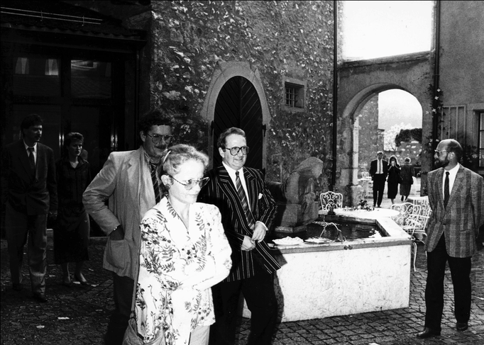 1987 | «Beobachter»-Kundeneinladung | Schloss Laufen | Dachsen