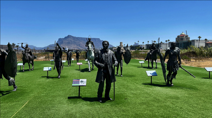 2022 | Kapstadt | Century City, «The Long March to Freedom»: Ausstellung über Afrikas Friedensgeschichte. Jedes Objekt ist informativ beschrieben und bebildert. Adam Kok III (1811-1875).