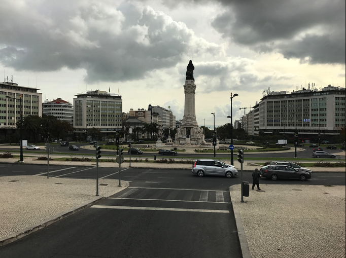 Lissabon '16 | «Parça Marquês de Pombal» mit der Statue des Marquês.