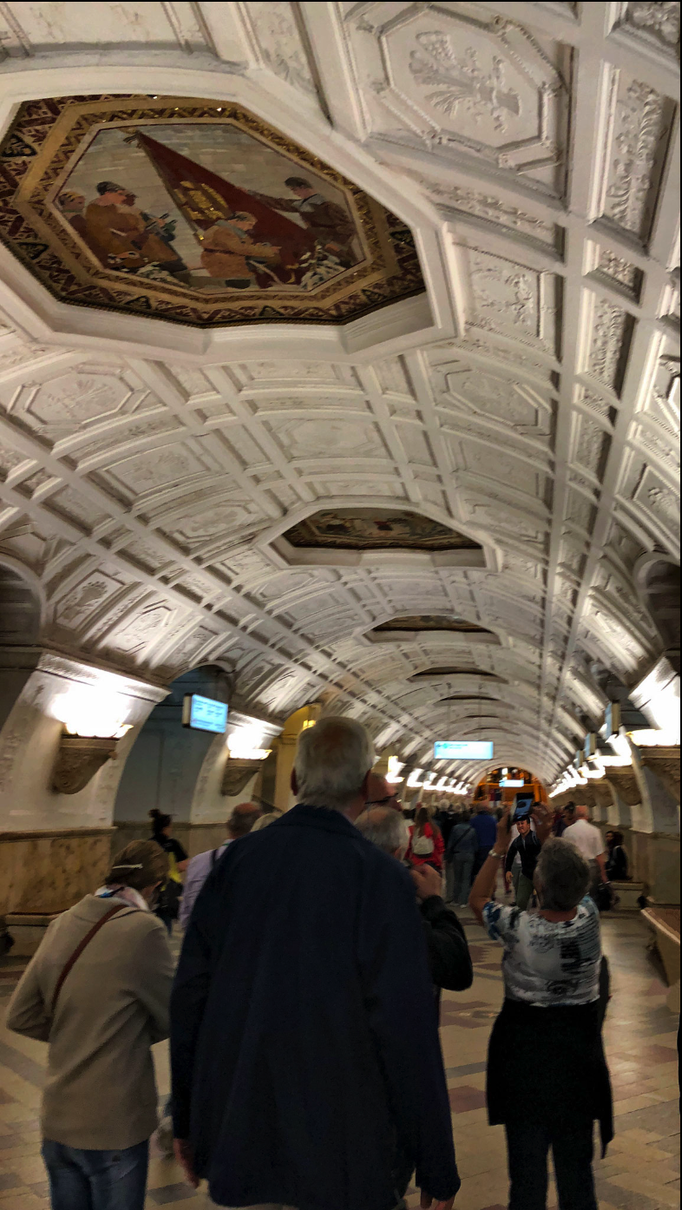 2018 | Moskau, Metro: Station «Belorusskaja».