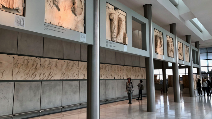 Athen '17 | Neues Akropolis-Museum: «Erlaubtes» Stimmungsbild.