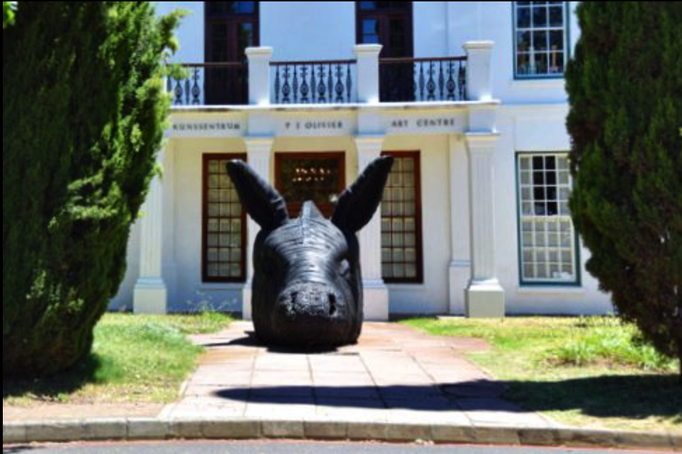 2015 | Südafrika | Westkap, Stellenbosch: «Kunst- oder Galerieblick»