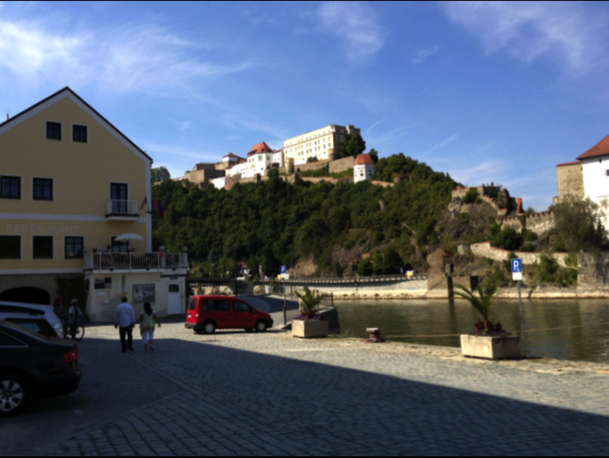 2013 | Fahrradtour Passau-Budapest-Passau, Passau: «Veste Oberhaus».