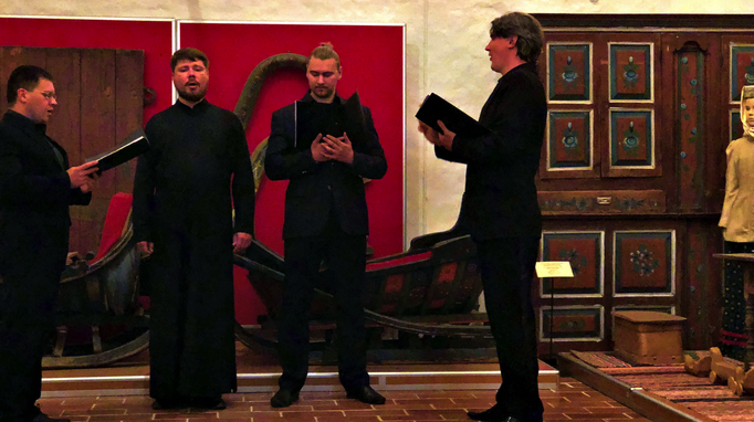 2018 | Gorizy | 2018 | Gorizy | Kirillo-Beloserski-Kloster | Unter den vielen Chören, welche wir auf der Reise gehört haben - die 4 Möncche waren mit Abstand die Besten!