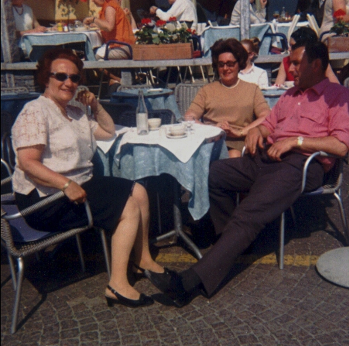 1957 | Abano, Venetien, Italien: Ferien mit Pfister's.