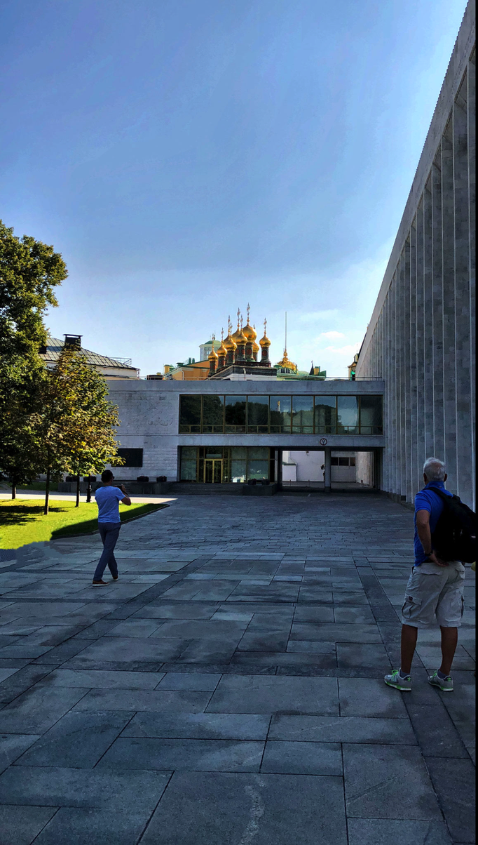 2018 | Moskau, Kreml: «Staatlicher Kreml-Palast».1961-1969. Architekten: M. Posochin, A. Mndojanz, u.a.
