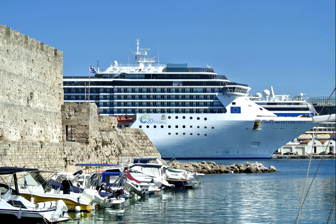 Rhodos '13 | Rhodos-Stadt: «Hafenblick».
