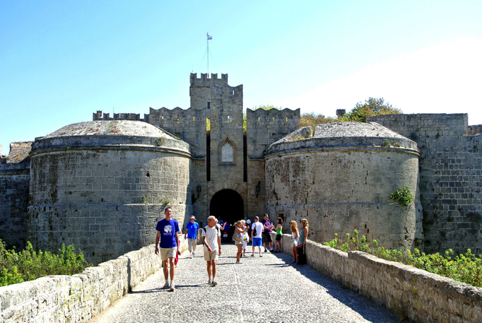 Rhodos '13 | Rhodos-Stadt: «Grossmeisterpalast», Marientor.