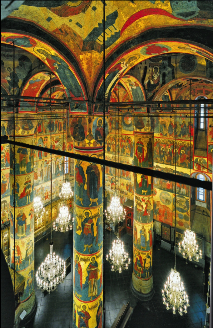 2018 | Moskau, Kreml: «Maria Einschlafens-Kathedrale». 1475-1479. Architekt: Aristotele Fioraanti.
