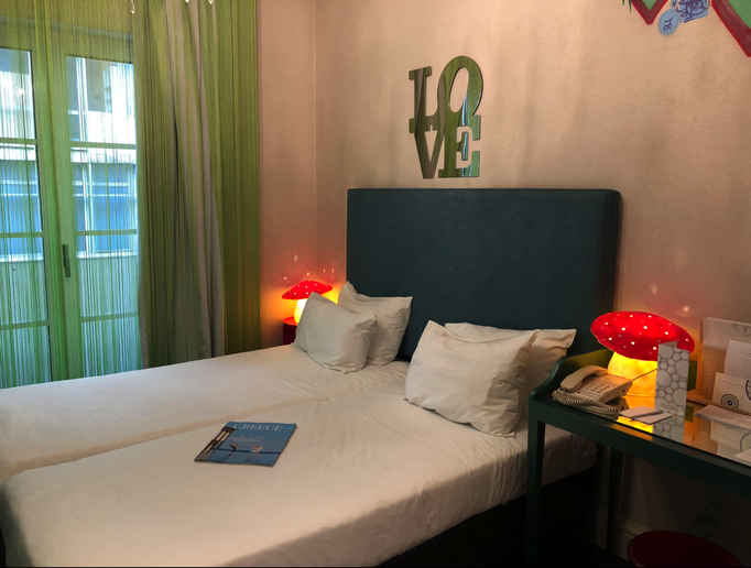Athen '17 | Boutique Hotel Pallas Athena: Unser Zimmer.