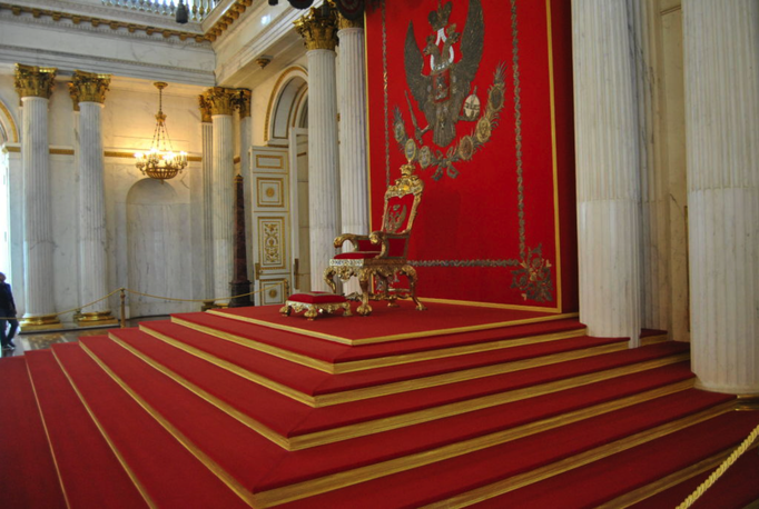 2018 | St. Petersburg | Eremitage | Grosser Thronsaal.