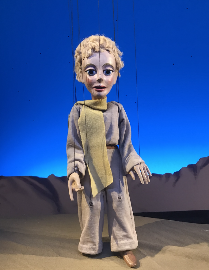 Figur "Dr glai Brinz" von Richard Koelner, Kostüm von Käthi Koelner
