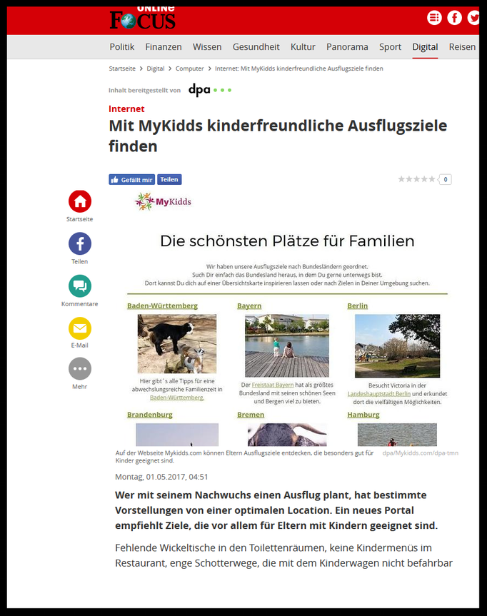 Presseartikel Focus