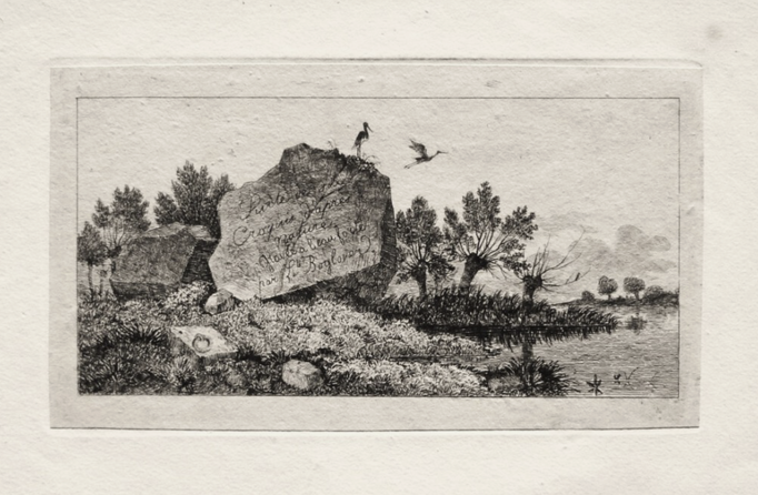 Frontispice Suite de six croquis d'après nature, 102x180.