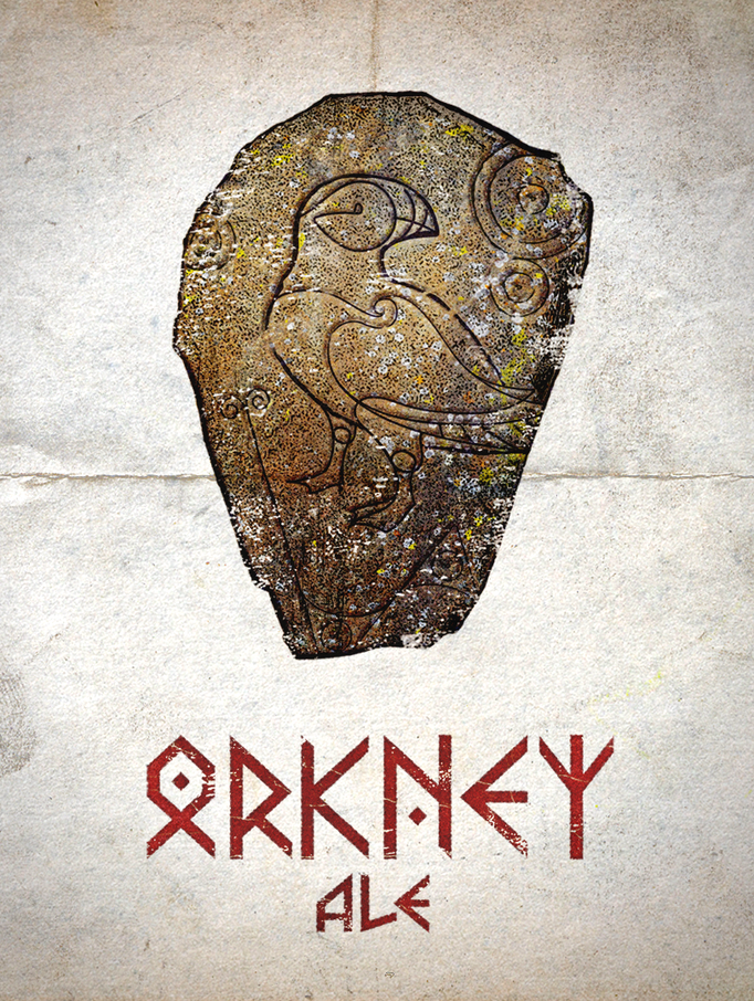 "Orkney Ale" - Scottish Ale, named for the island chain claimed and reclaimed by Vikings, Picts, and neolithic brewers.