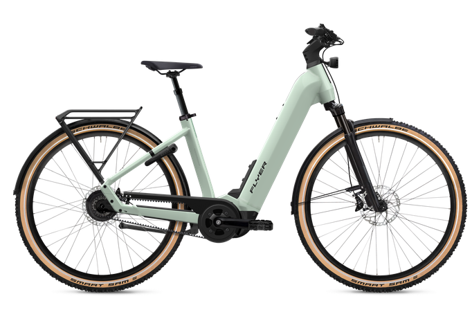 FLYER E-Bikes Upstreet 7.43 XC Comfort Frosty Sage