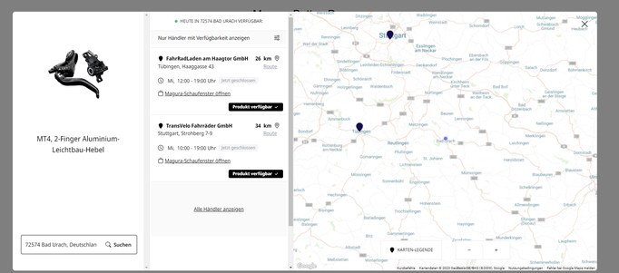 Screenshot OUTTRA Demo