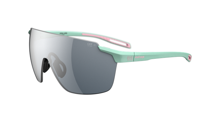 vistair-x in der sanften Pastellfarbe Mint mit rosaroten Farbakzenten ©evil eye