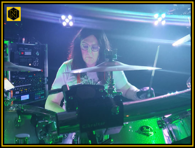Nancy Berie, Naberie on the Hybrid Drumset Live on the Stage
