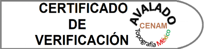 certificado de calibracion