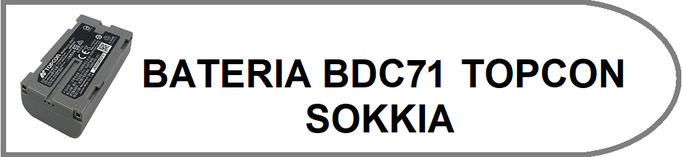 bdc71 bateria sokkia