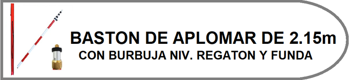 baston topografico