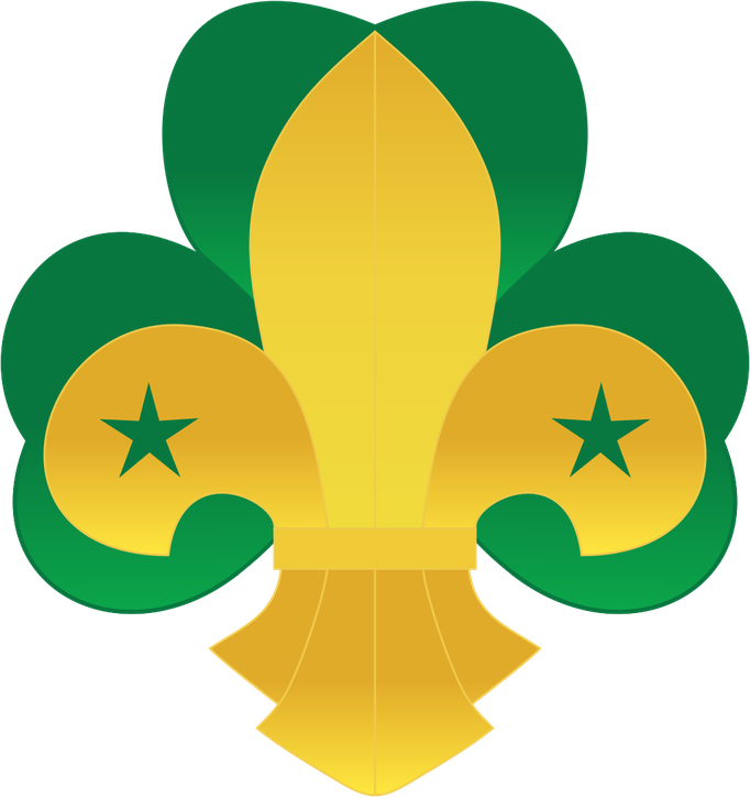 WikiProjekt Scouting Fleur de lis dark svg