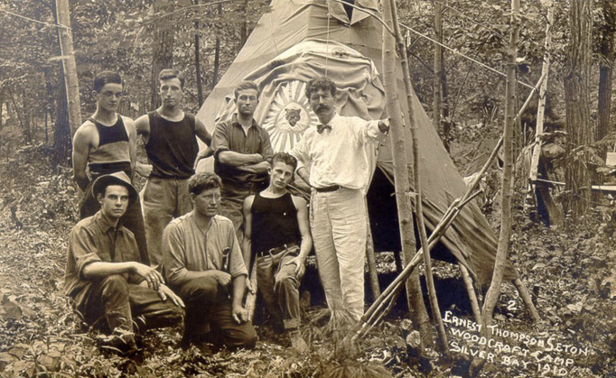 ETS Woodcraft Camp Silver Bay 1910