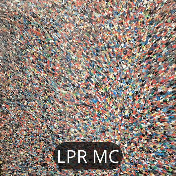 Lámina de plástico Reciclado "Multicolor"