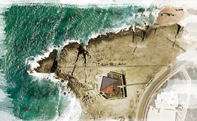 SCAPE3D_Site Art Center: fotoinserimento planimetrico