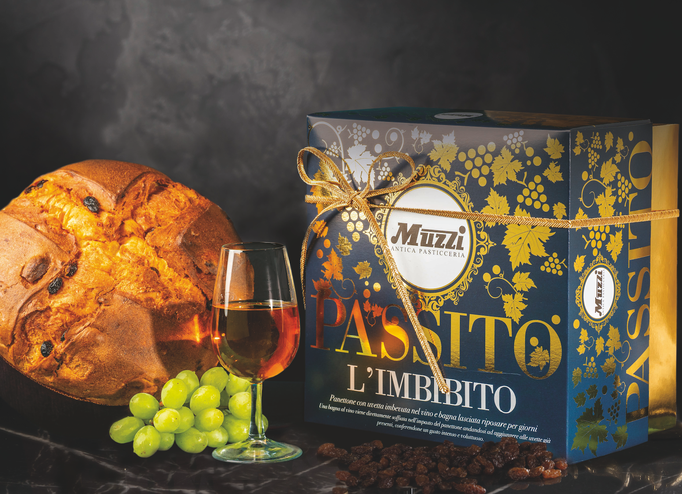 Panettone Raisins Soaked in Passito di Pantelleria Wine 1kg