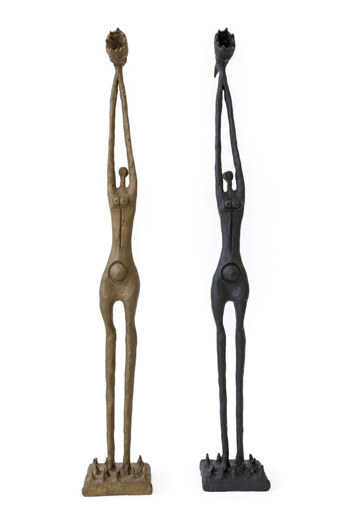 My Little Monster | The Fisherwomen series 2020 · bronze · 40 x 4 x 4 cm