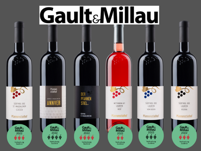 Im Weinguide Gault&Millau toppten unsere Weine die Ergebnisse vom letzten Jahr.