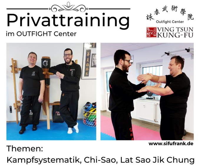 Privattraining Sifu Frank und Stefan Frontzek