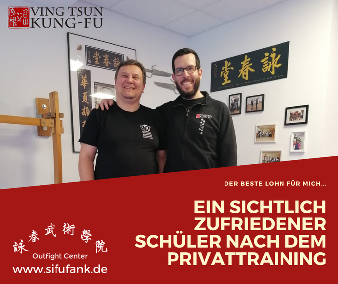 Zufriedene Ving Tsun Schüler