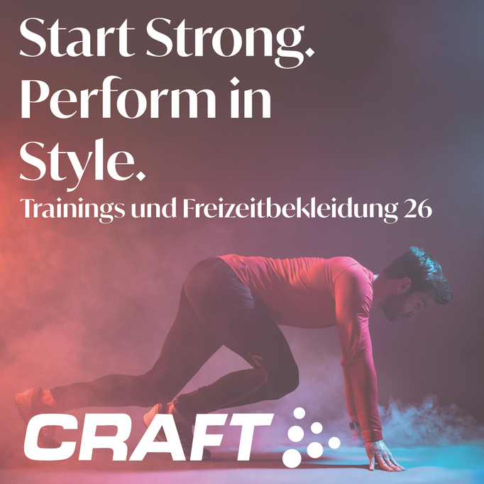 Sportbekleidung Craft 2026