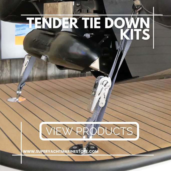 Tender Tie Down Kits www.superyachtmarinestore.com