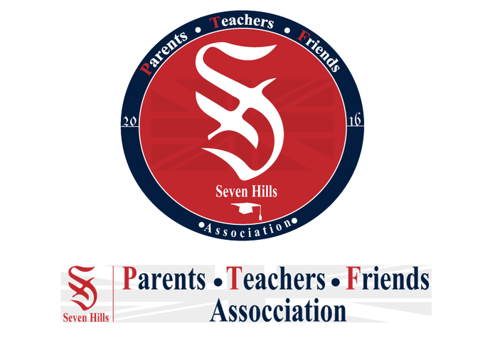 Logo for Parents,Teachers&Friends' Association of  "Seven Hills" British School Iasi  www.sevenhills.ro