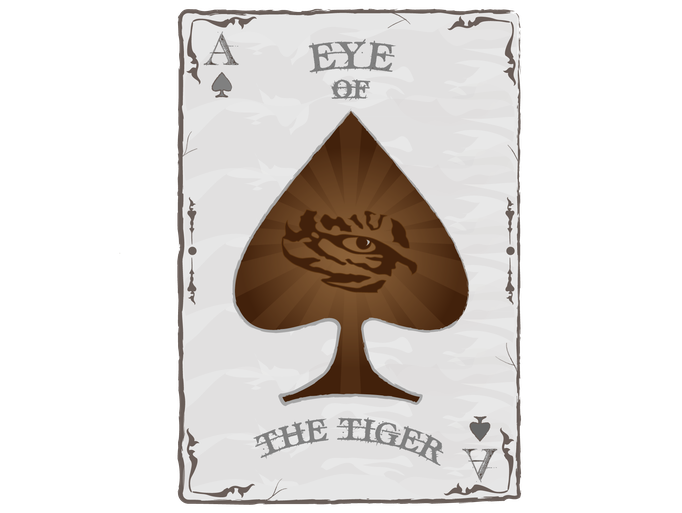 "Eye of the tiger" tshirt design