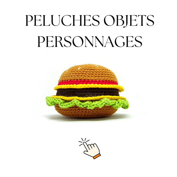 peluches objets personnages