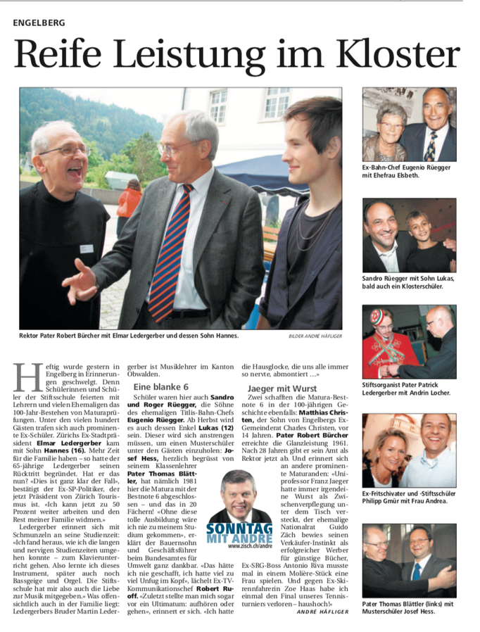 Obwaldner Zeitung vom 21.06.2009