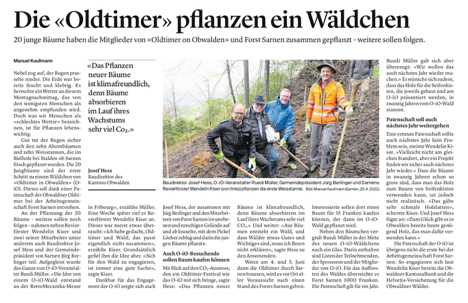 Obwaldner Zeitung vom 26.04.2022