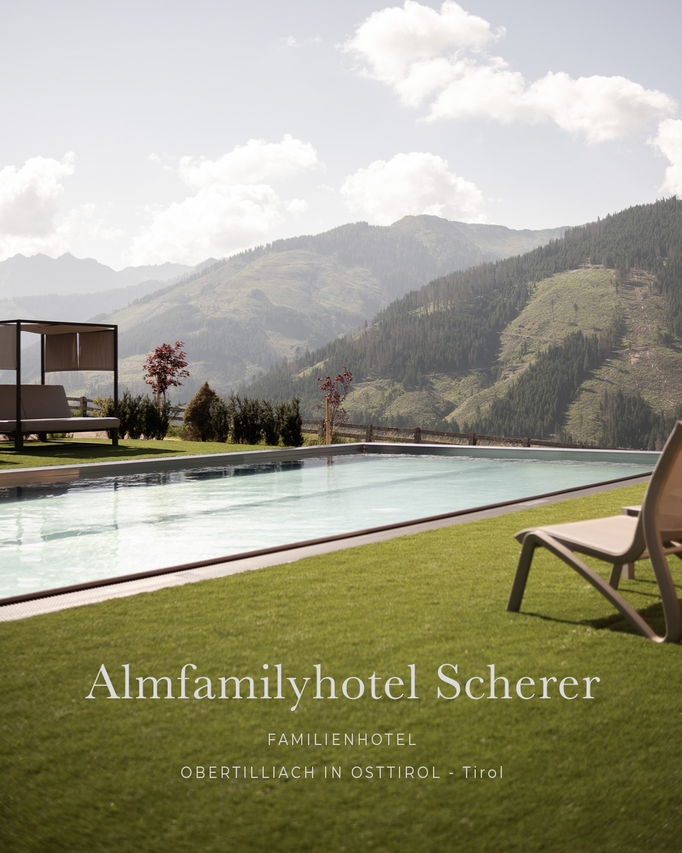 die schönsten Hotels in den Alpen: ALMFAMILYHOTEL SCHERER, Familienhotel, Obertilliach in Osttirol - Tirol/Österreich #mountainhideaways