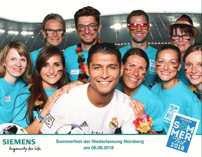 Firmenfeier Fussball Freestyler Saki