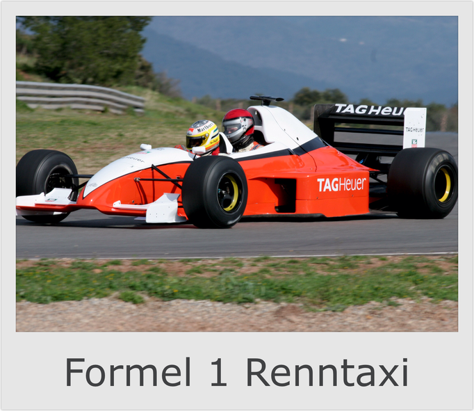 Formel 1 Renntaxi